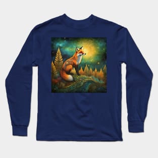 Mystical Fox Long Sleeve T-Shirt